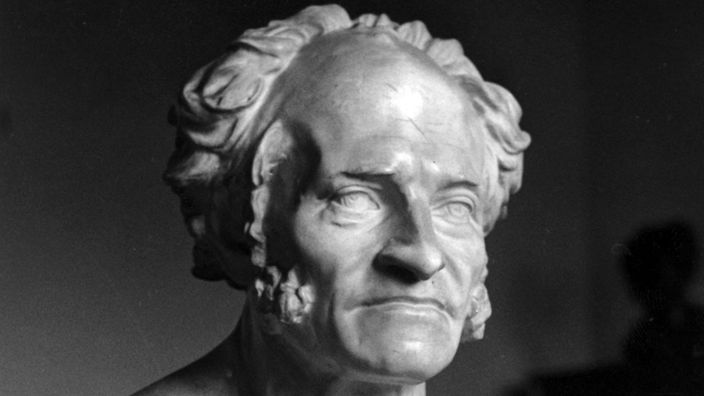 Schopenhauer-Büste von Elisabet Ney