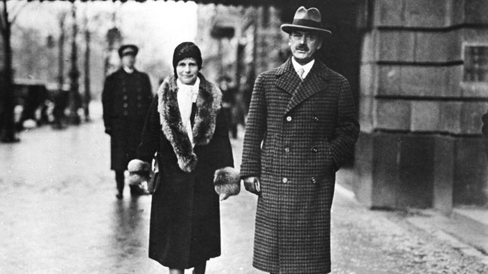 Katia und Thomas Mann, 1929