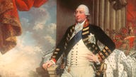 Georg III. von Großbritannien, Porträt-Gemälde von Mather Brown, 1790