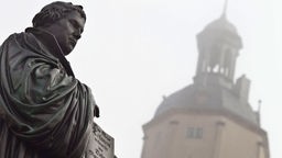 Statue von Martin Luther in Wittenberg