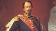 Napoleon III. Portät-Gemälde