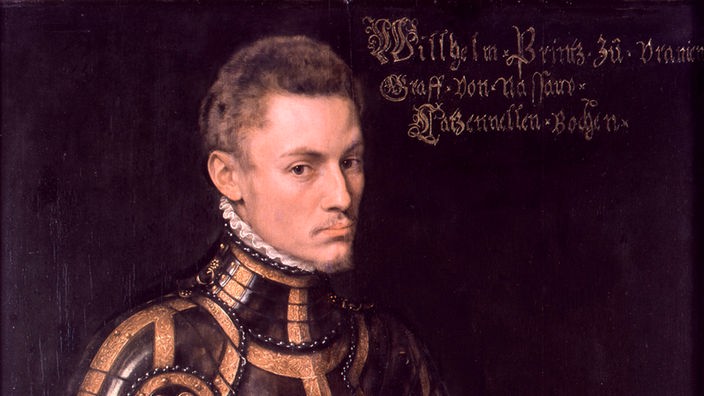 Wilhelm von Oranien, Porträt-Gemälde von Anthonis Mor
