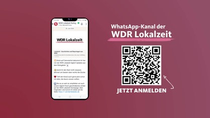 So funktioniert die Anmeldung beim WhatsApp-Kanal der WDR Lokalzeit