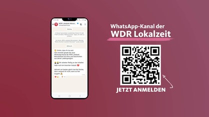 So funktioniert die Anmeldung beim Münsterland-Kanal der WDR Lokalzeit bei WhatsApp