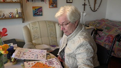  Maria Zimmermann liest die Briefe aus ihrer Brieffreundschaft mit Lara 