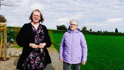 Patrizia Glück und Gabi Sieberg nebeneinander