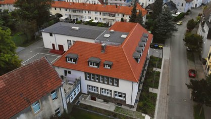 Von oben: Das älteste Jugendzentrum in Deutschland