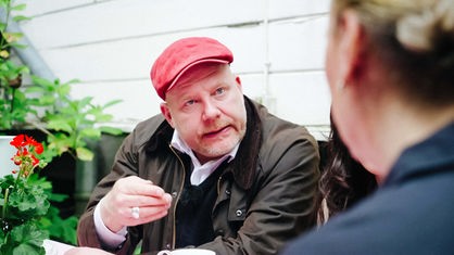 Nachtbürgermeister Tom Plath auf dem Luisenfest.