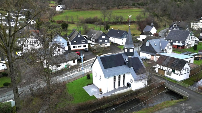 Die ehemalige Kapelle in Nenkersdorf von außen