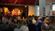 Die schottische Folkband North Sea Gas im K14 in Oberhausen