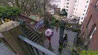 Die Treppe Tippen-Tappen-Tönchen in Wuppertal