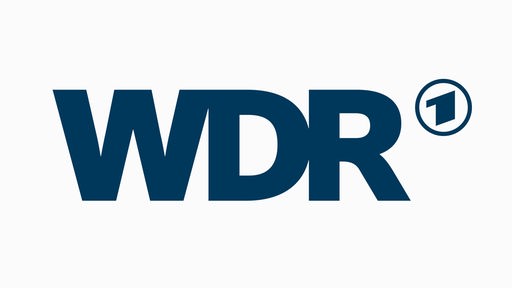 WDR-Logo auf grauem Hintergrund