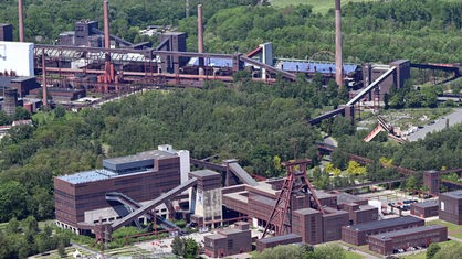 Zeche und Kokerei Zollverein von oben
