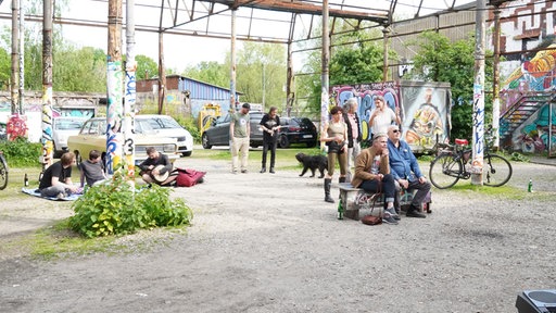 Publikum bei einer Jam-Session im Hawerkamp in Münster