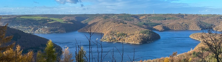 Ausblick auf den Rursee