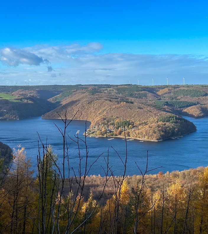 Ausblick auf den Rursee