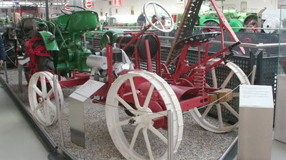 Ausstellungsstück im Paderborner Traktorenmuseum