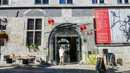 Das Zeitungsmuseum in Aachen von außen.