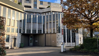 Die Landeszentralbank Aachen von außen