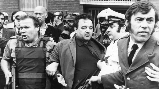 Karl-Heinz Girod bei seiner Verhaftung im Jahr 1972