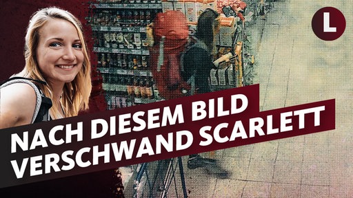 Scarlett S. in einem Supermarkt.