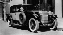 Das Beitragsbild des WDR3 Musikporträt "„Roll Roice italiana“ Puccini und das Automobil" zeigt eine Isotta Fraschini aus dem Jahr 1928