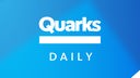 Das Logo vom Quarks Daily Podcast.