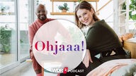 WDR 2 Ohjaaa! Podcastbild mit Moderator*innen