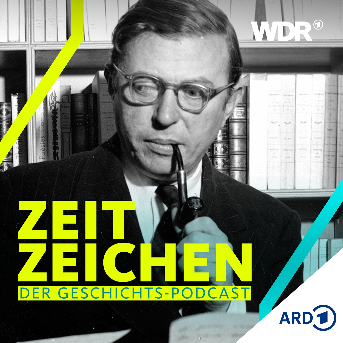 Jean-Paul Sartre lehnt den Nobelpreis ab (am 22.10.1964)