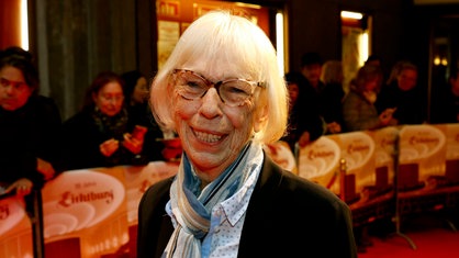 Marianne Menze, während des 95. Jubiläums der "Lichtburg".