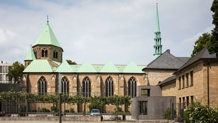 Das Erzbistum in Essen (Außenansicht).