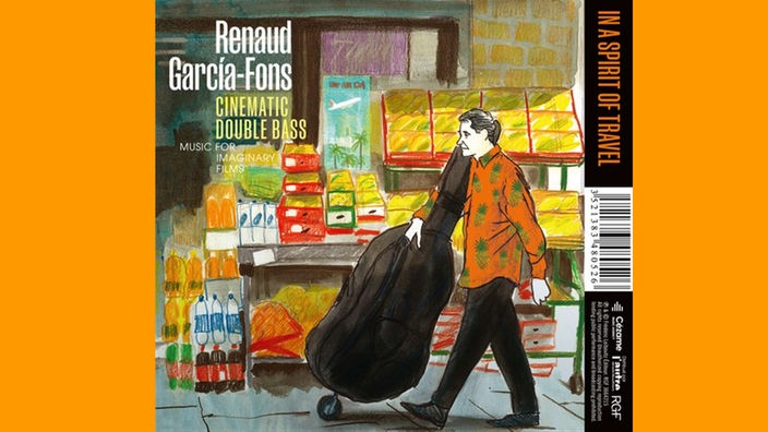 Illustration auf dem ersten CD-Cover des Doppel-Albums "Cinematic Double Bass" von Renaud Garcia-Fons