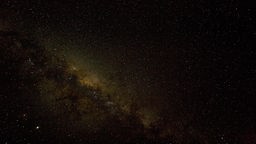 Nachthimmel mit Sternen und Milchstraße, von der Wüste aus gesehen, Zederberge, Südafrika, Afrika