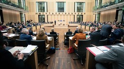 Sitzung des Bundesrates – Impressionen des Plenarsaals. 