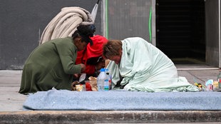 Obdachlose in San Francisco