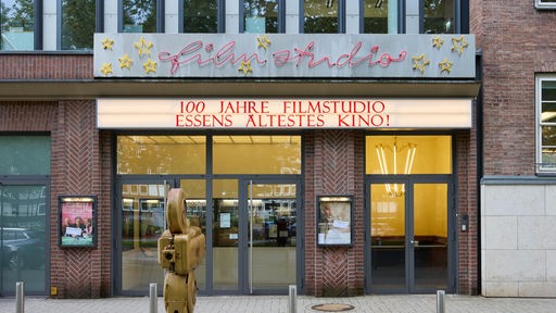 100 Jahre Filmstudio Glückauf, Ansicht der Außenfassade in Essen.