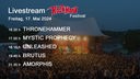 Livestream Rock Hard Festival 2024 (Freitag)