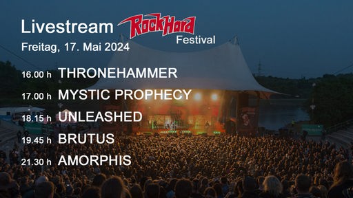 Livestream Rock Hard Festival 2024 (Freitag)