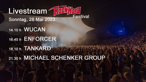 Livestream Rock Hard Festival 2023 (Sonntag)