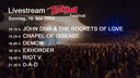 Livestream Rock Hard Festival 2024 (Sonntag)