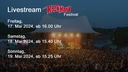 Livestream Rock Hard Festival 2024
