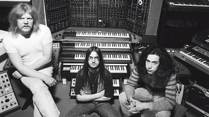 Tangerine Dream (1975): Edgar Froese, Christopher Franke, Michael Hoenig