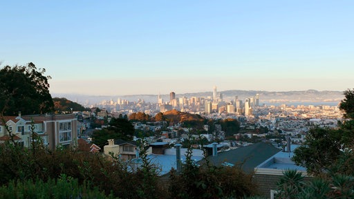 Panoramablick über die Dächer von San Francisco