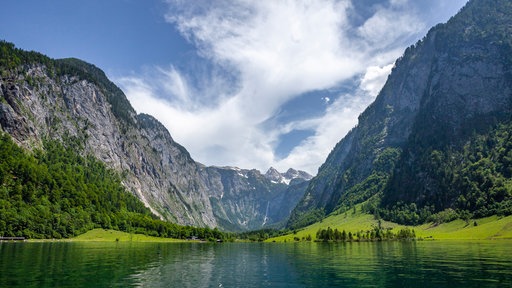 Der Königssee im Berchtesgadener Land 