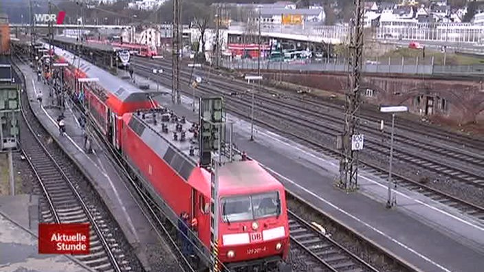 Bahnverkehr in NRW eingestellt
