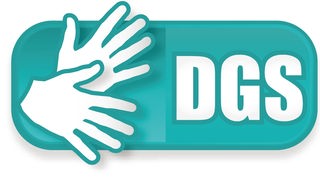 Symbol für Deutsche Gebärdensprache (DGS)