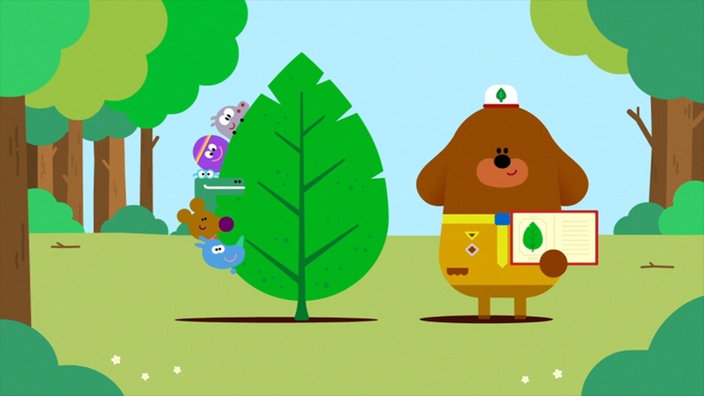 Hey Duggee: Folge 12 – Der Blätter-Button