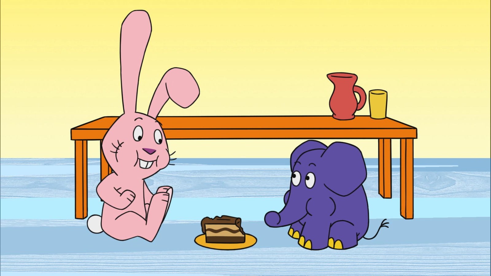 Elefant und Hase: Wackeltisch - Die Sendung mit dem Elefanten - TV - Kinder