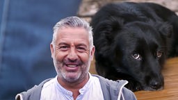 Andreas Ohligschläger mit Hund