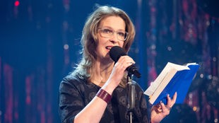 Susanne M. Riedel auf der Ladies Night Bühne